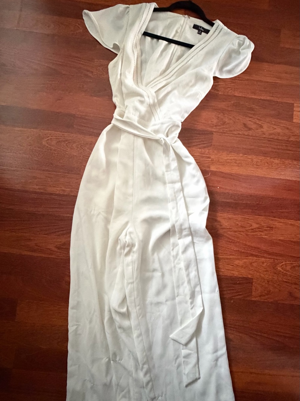 LULUS white jumpsuit size M